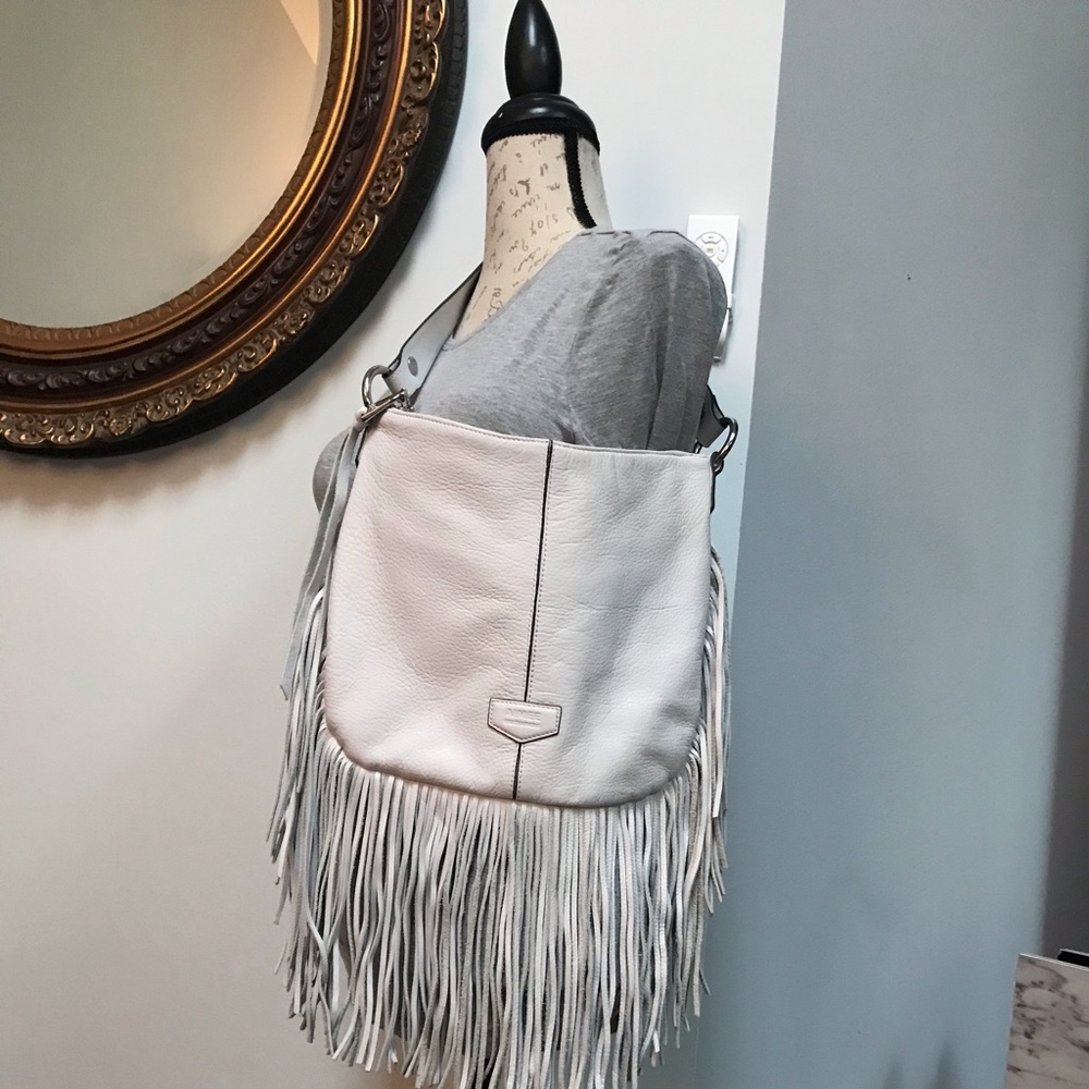 Aimee Kestenberg nostalgic leather fringe shoulder bag. Like new!